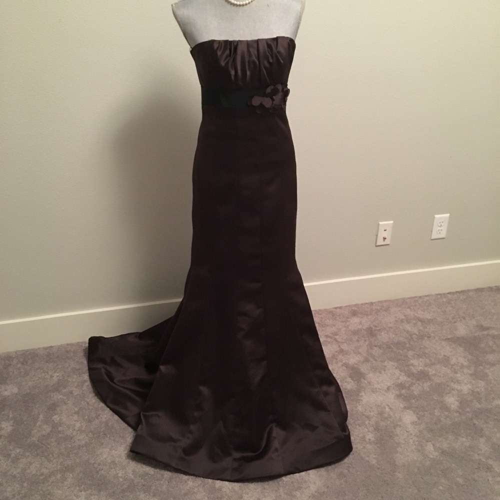 Vera Wang Satin Gown